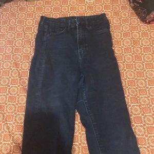 Dark blue skinny jeans